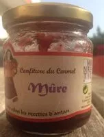 Mängden socker i Confiture de mure