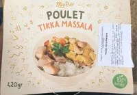 Mängden socker i Poulet tikka massala