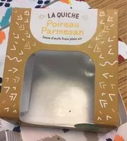 Mängden socker i Quiche Poireau Parmesan