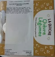 Mängden socker i La quiche Chèvre Légumes