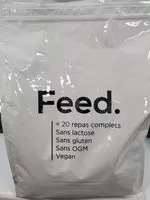 Mängden socker i Feed saveur chocolat 3kg