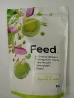 Mängden socker i Feed légumes du jardin