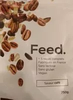 Mängden socker i Feed saveur Café