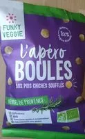Mängden socker i L'apéro boule au pois chiche