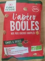 Mängden socker i L'apéro Boules - Tomate & Basilic