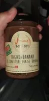 Mängden socker i Tagadabanana la confiture fraise-banane