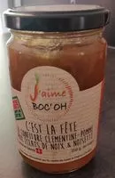 Mängden socker i Confiture clémentine-pomme aux éclats de noix & noisette