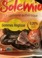 Mängden socker i Sachet Bonbons Arc-en-ciel SOLEIL 100g SS