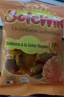 Mängden socker i Sachet Bonbons Gelée Royale