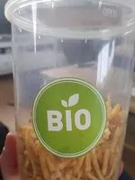 Mängden socker i Frites croustillantes bio