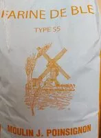 Mängden socker i Farine de blé type 55