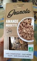 Mängden socker i Granola amande noisette
