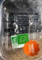 Mängden socker i Burratina