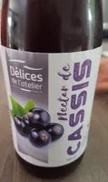 Mängden socker i Nectar de cassis