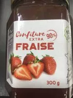 Mängden socker i Confiture fraise