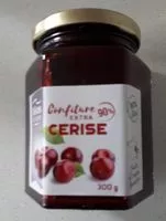 Mängden socker i confiture extra cerise