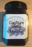 Mängden socker i Confiture extra myrtilles