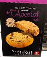 Mängden socker i Cookies tendres aux eclats de chocolat noir