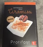 Mängden socker i entremets saveur tiramisu