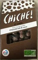 Mängden socker i Pois chiches grillés Chocolat lait & coco
