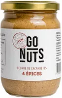 Mängden socker i Beurre de cacahuètes 4 épices Bio