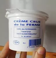 Mängden socker i Creme crue de la ferme