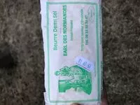 Mängden socker i Beurre demi sel