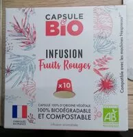 Mängden socker i Infusion fruits rouges