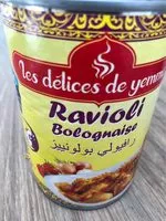 Mängden socker i Ravioli bolognaise
