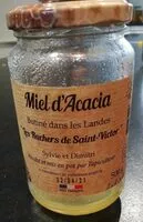 Mängden socker i Miel d'Acacia