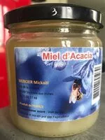 Mängden socker i Miel d'acacia Mercier Mickaël