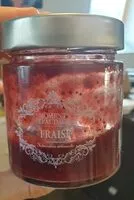 Mängden socker i Confiture de fraises - Moments d'Audace