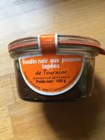 Mängden socker i Boudin noir aux pommes tapées