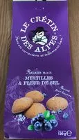 Mängden socker i Biscuit Pur beurre Myrtilles et Fleur de sel