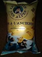 Mängden socker i Chips à l'ancienne