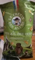 Mängden socker i Chips ail des ours — Artisanales