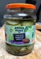 Mängden socker i Cornichon Hamburger Rondelles