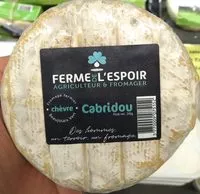 Mängden socker i Cabridou