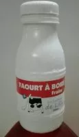 Mängden socker i Yaourt à boire fraise