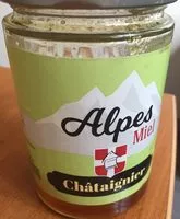 Mängden socker i Alpes miel chataignier