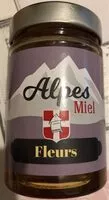 Mängden socker i Alpes miel fleurs