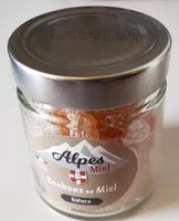 Mängden socker i Bonbons au miel nature