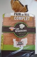 Mängden socker i Pain de mie complet