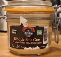 Mängden socker i Bloc de foie gras