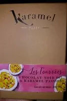 Mängden socker i Chocolat noir 66% & karamel passion