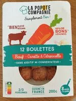 Mängden socker i Boulettes Boeuf Carotte et Citronnelle