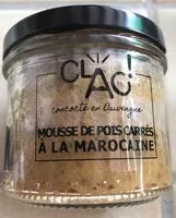 Mängden socker i Mousse de pois carrés à la marocaine