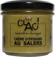 Mängden socker i Crème d'épinard au Salers