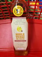 Mängden socker i Huile vierge de colza