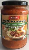 Mängden socker i Sauce Bolognaise à l'algerienne